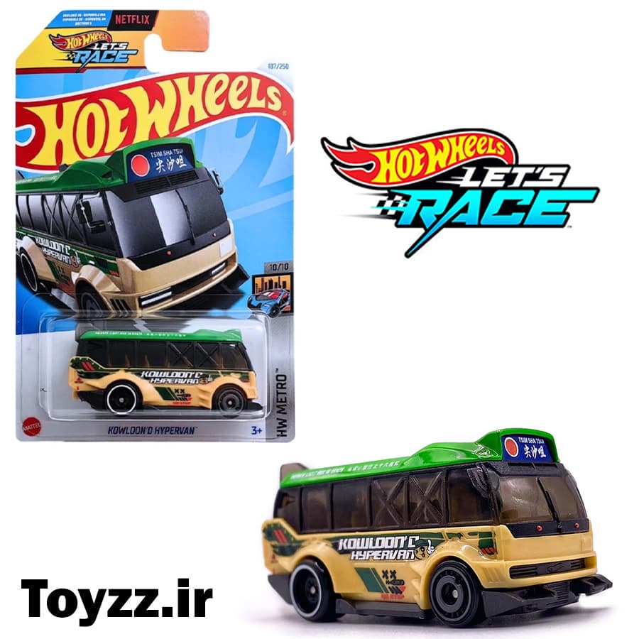 ماکت ماشین هات ویلز مدل KOWLOON’D HYPERVAN — تصویر ۲