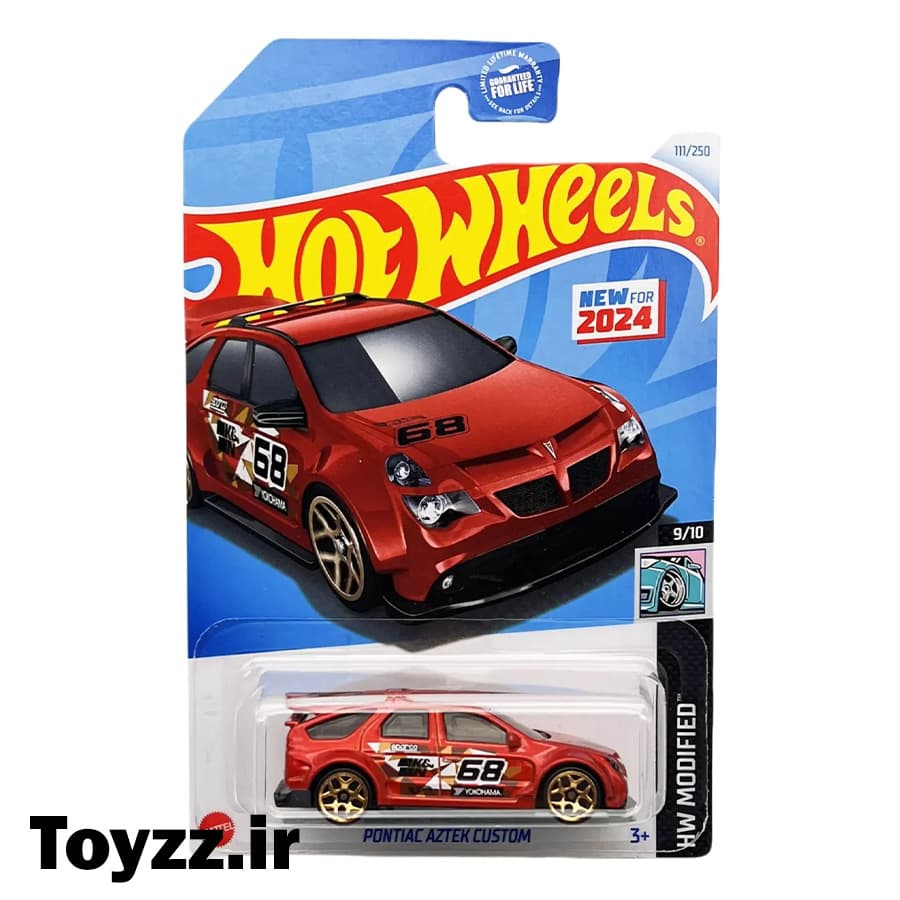 ماکت ماشین هات ویلز مدل پونتیاک PONTIAC AZTEK CUSTOM
