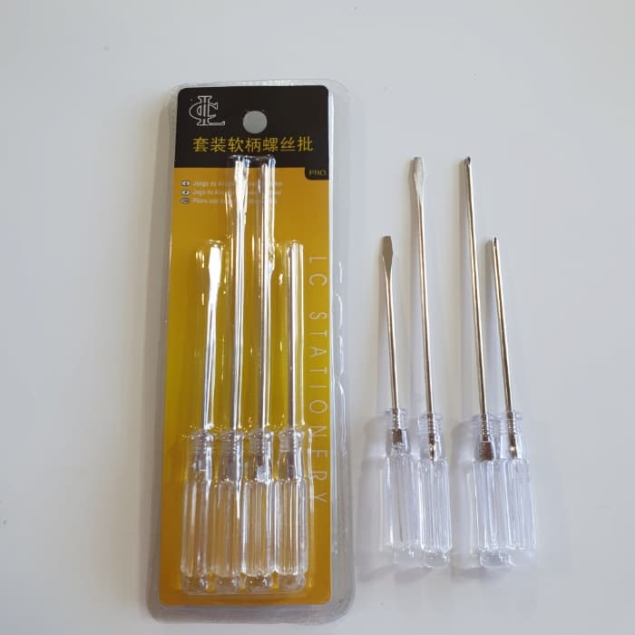 پیچ گوشتی 4 عددی خیاطی CL — تصویر ۲
