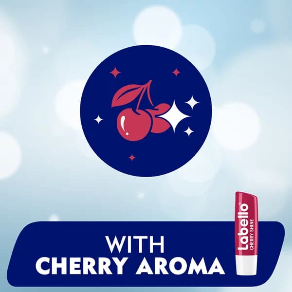 بالم لب گیلاس قرمز لابلو Labello Cherry Shin حجم 4.8 گرم — تصویر ۶
