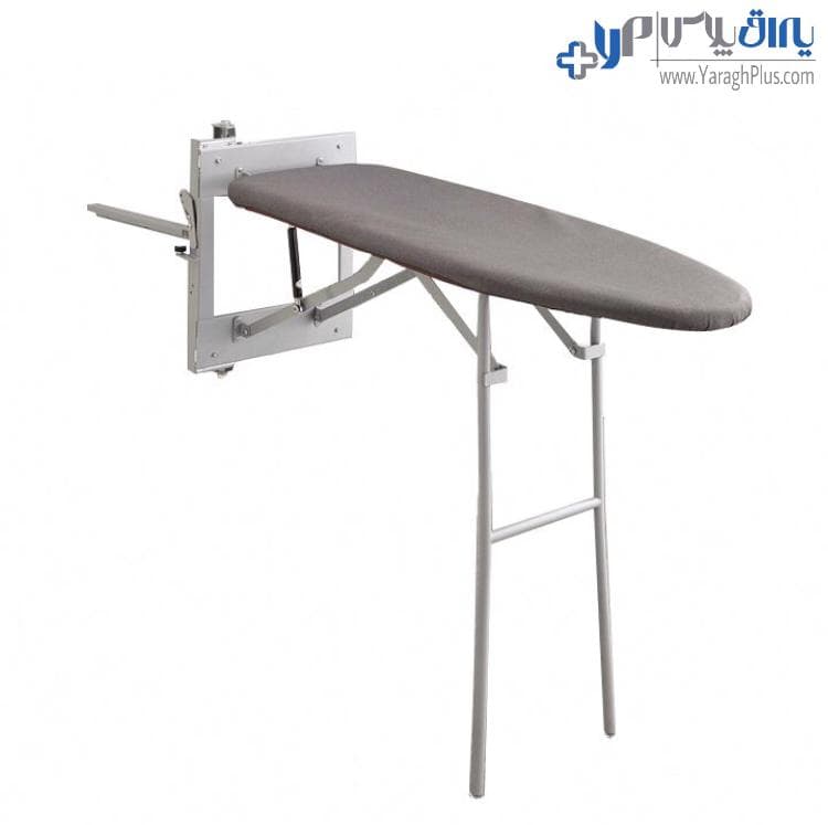 میز اتو ایستاده ریلی دیواری با پایه متصل به بدنه فانتونی j406 — تصویر ۲