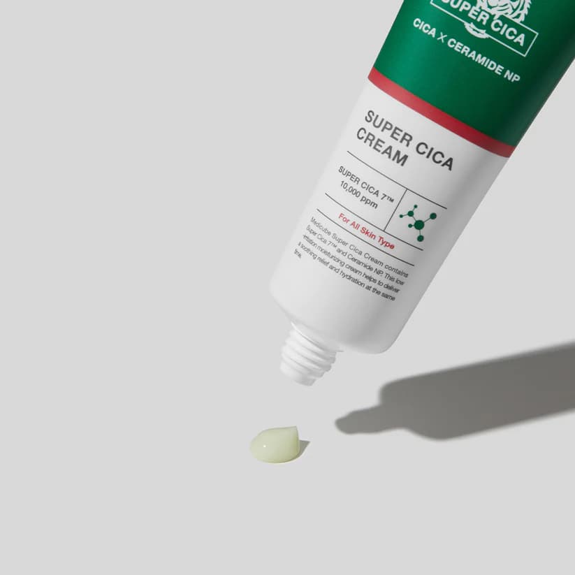 کرم ترمیم کننده و آبرسان مدیکیوب Medicube Super Cica Cream حجم 50 میل — تصویر ۲
