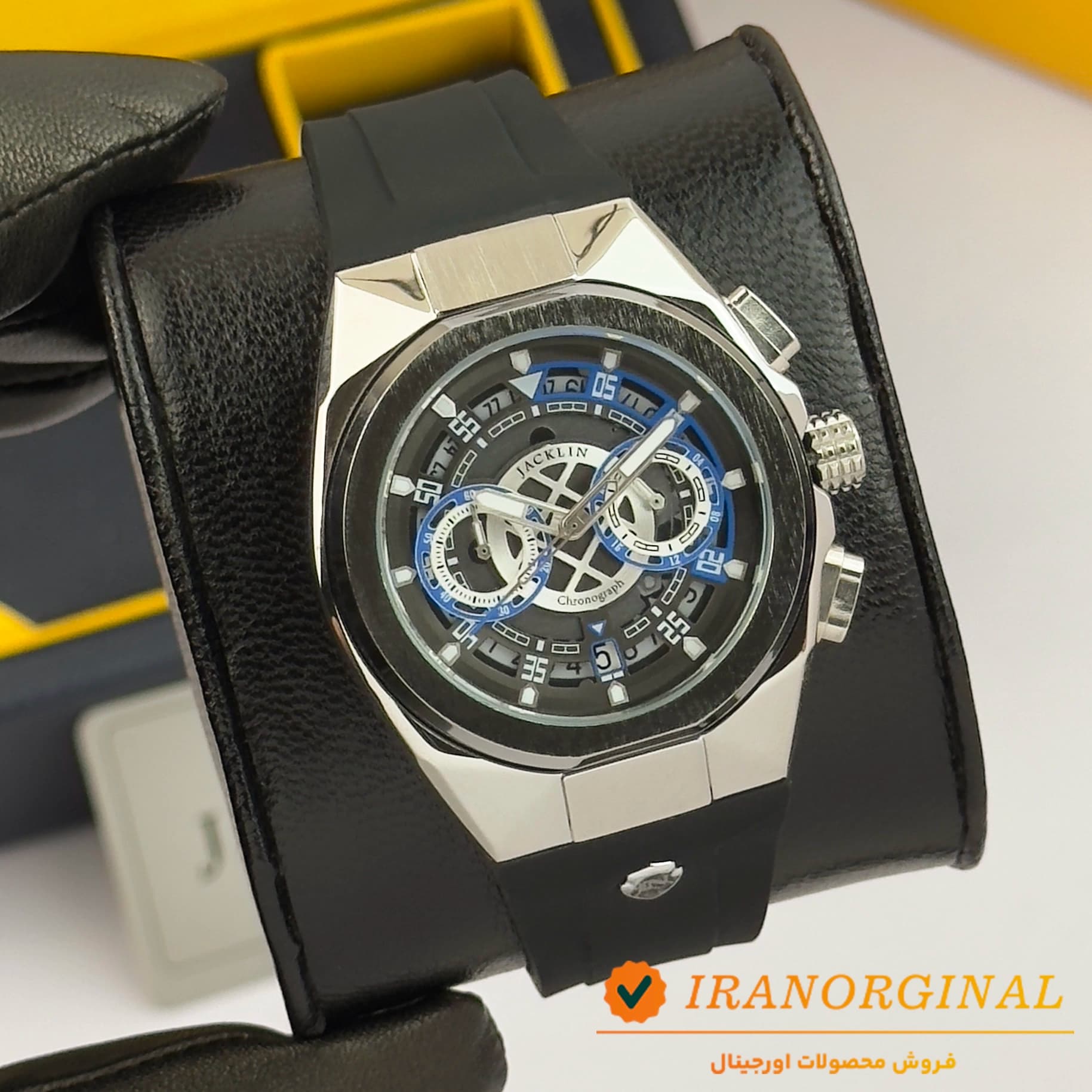 ساعت جاکلین مردانه کرنوگراف Jacklin Watch 1399525MN — تصویر ۳