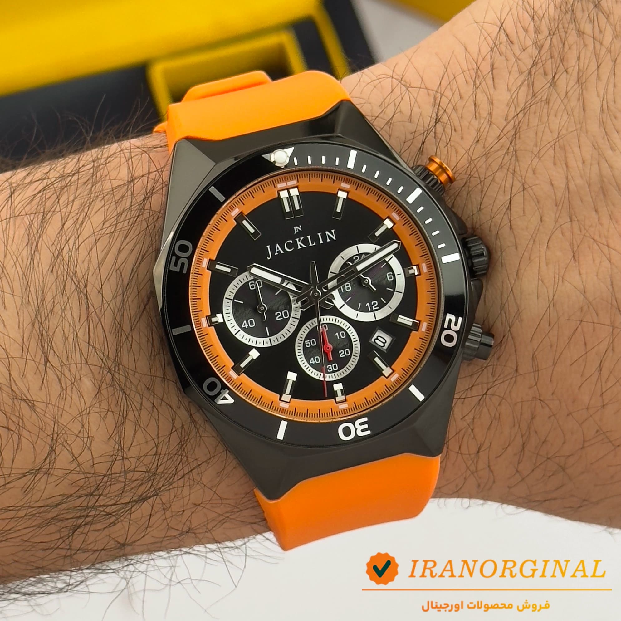 ساعت جاکلین مردانه کرنوگراف Jacklin Watch 1399524ML — تصویر ۳