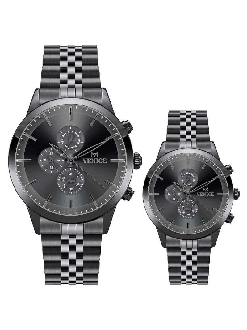 ساعت ونیز فول دیت ست Venice FullDate V80120-2