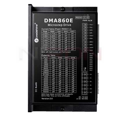 درایور استپر موتور دوفاز 6 آمپر لیدشاین مدل DMA860E — تصویر ۲