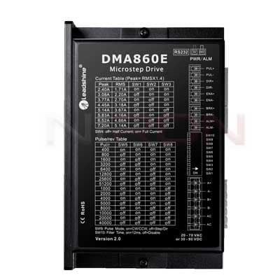 درایو استپ موتور 6 آمپر لیدشاین مدل DMA860H مناسب موتور NEMA23 و NEMA34