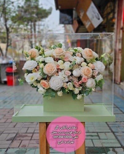 سفارش گل برای کیک تولد ۵ کیلویی