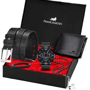 ست هدیه اکسسوری مردانه فرانک مارتین Frank Martin Man Accessories Gift Pack 20-005 FRNKTN20375 — تصویر ۲