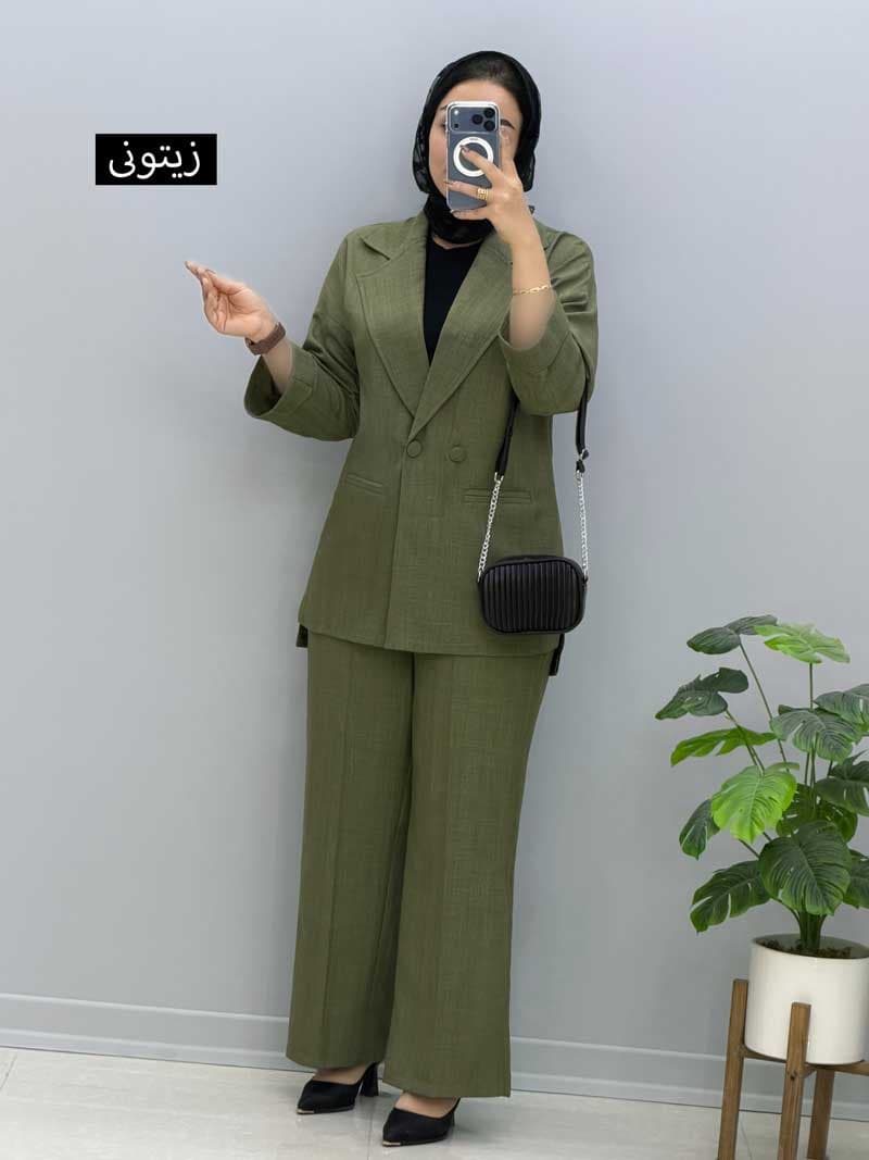 کت و شلوار شانتون جیران کد 11061251 — تصویر ۴