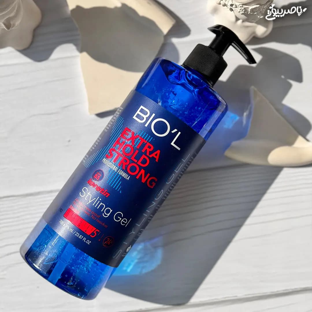 ژل حالت دهنده مو بیول مدل Extra Hold Strong حجم 700 میل — تصویر ۴