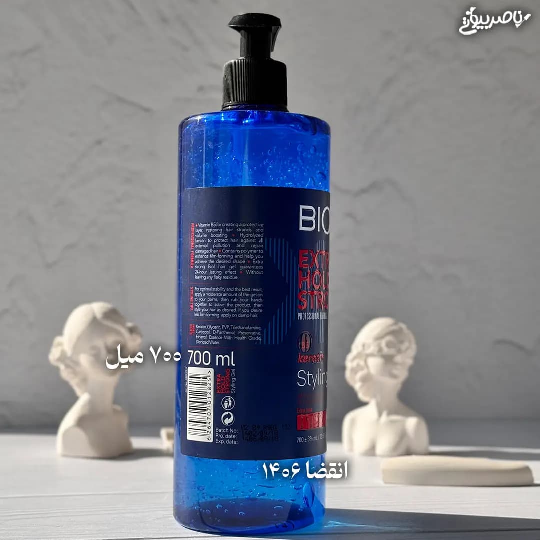 ژل حالت دهنده مو بیول مدل Extra Hold Strong حجم 700 میل — تصویر ۵