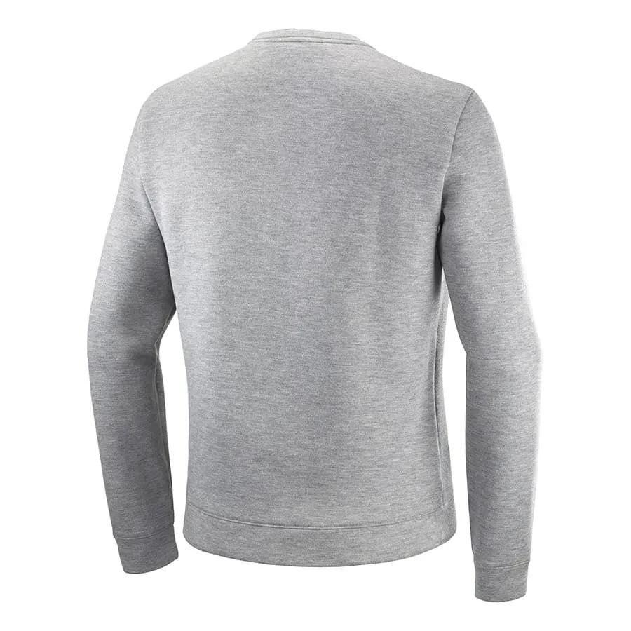 بلوز زمستانی سالامون / SALOMON – مدل Sight Crewneck / طوسی — تصویر ۴