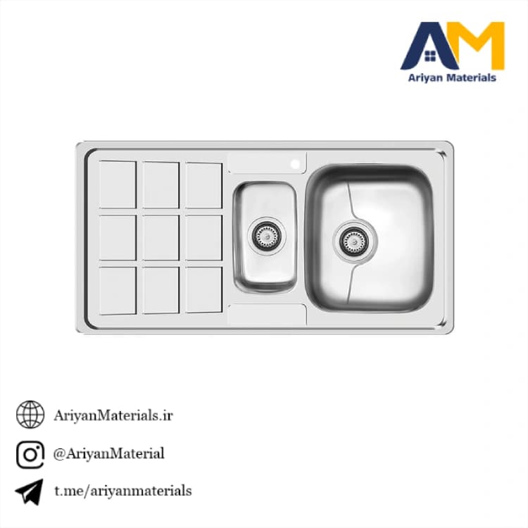 سینک ظرفشویی کن مدل 7033P — تصویر ۲