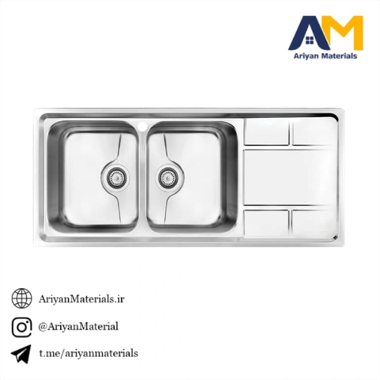 سینک ظرفشویی کن مدل 8052P