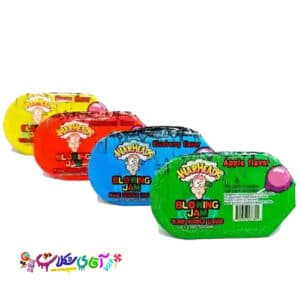 پاستیل اسلایم ادامس بادکنکی نی دار وارهدز Warheads