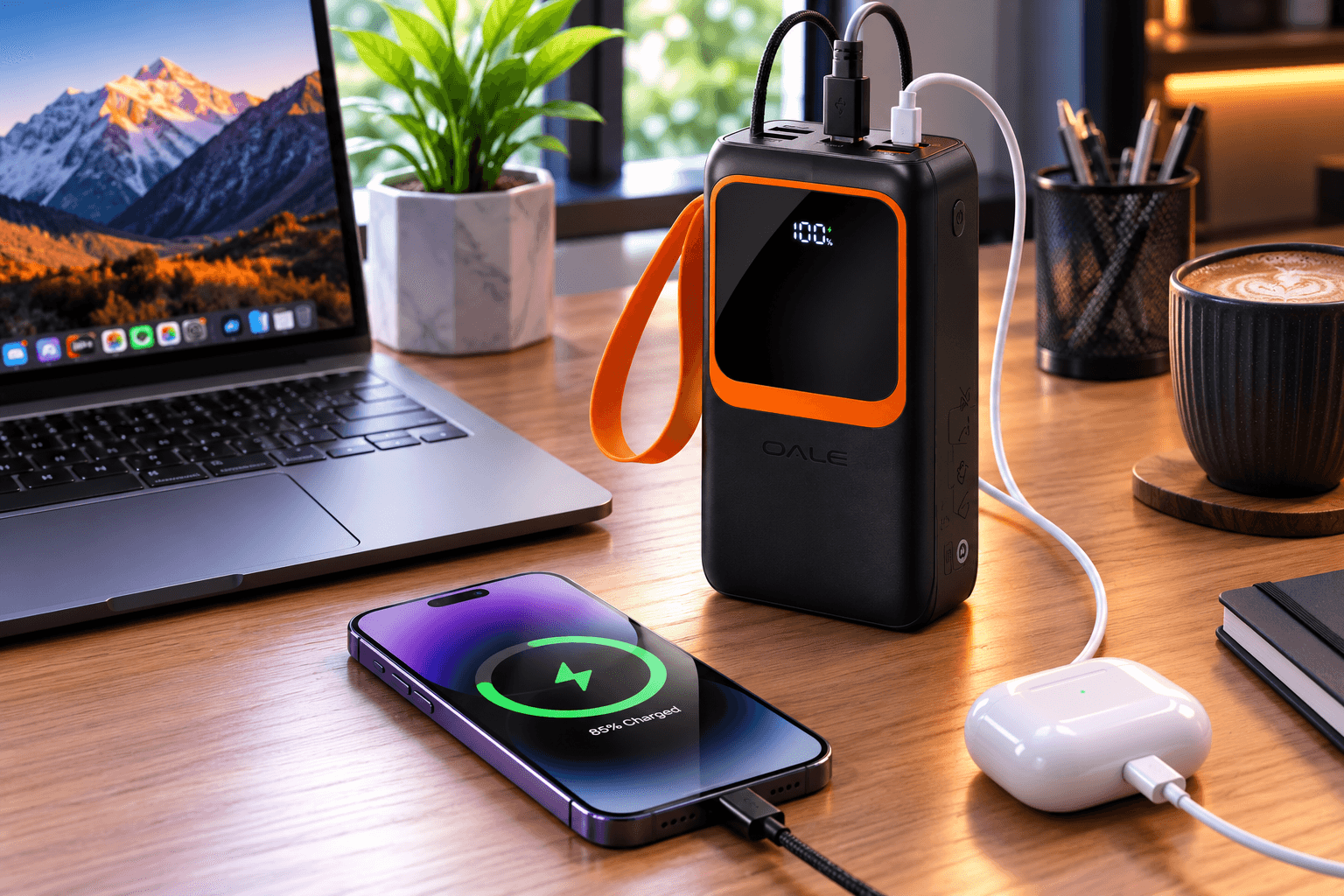 پاوربانک OALE iPower Q30000 — تصویر ۴