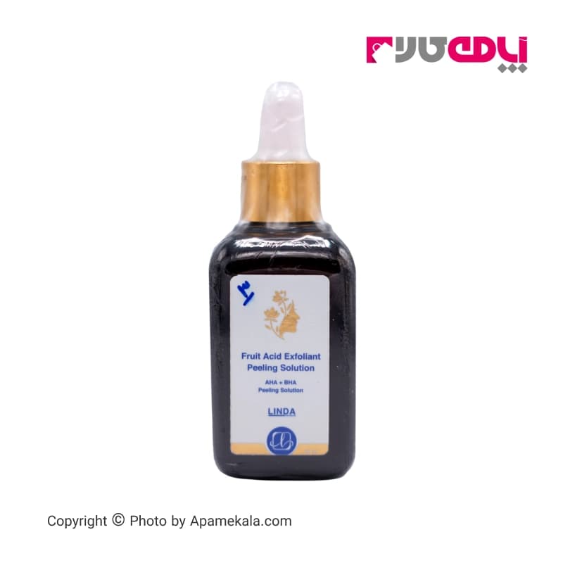 سرم لایه بردار پیلینگ سلوشن AHA و BHA لیندا linda حجم 50 میل — تصویر ۲