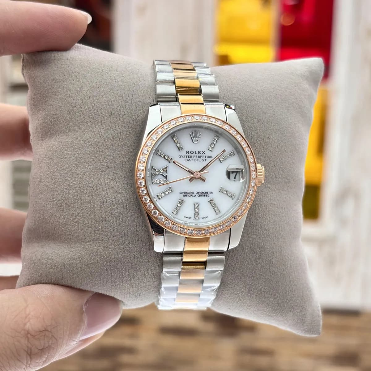 ساعت زنانه رولکس دیت جاست Rolex
