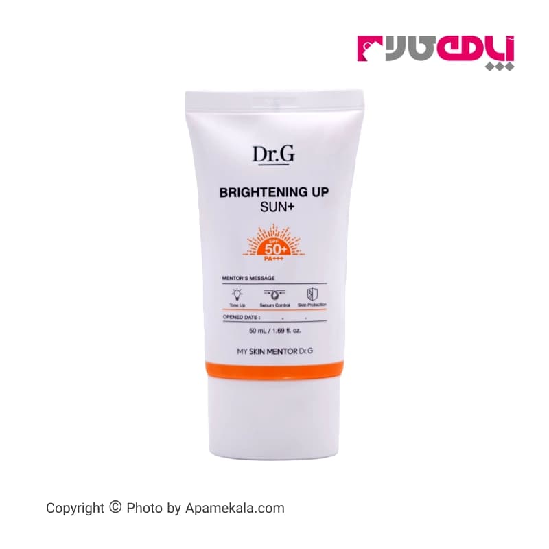 کرم ضد آفتاب دکتر جی Dr G Brightening up Sun Cream SPF50