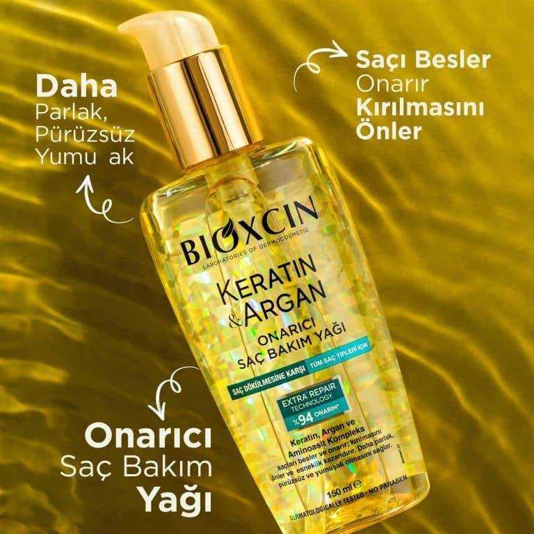 روغن کراتین و آرگان بیوکسینBIOXCIN مدل Keratin & Argan حجم 150 میل — تصویر ۲