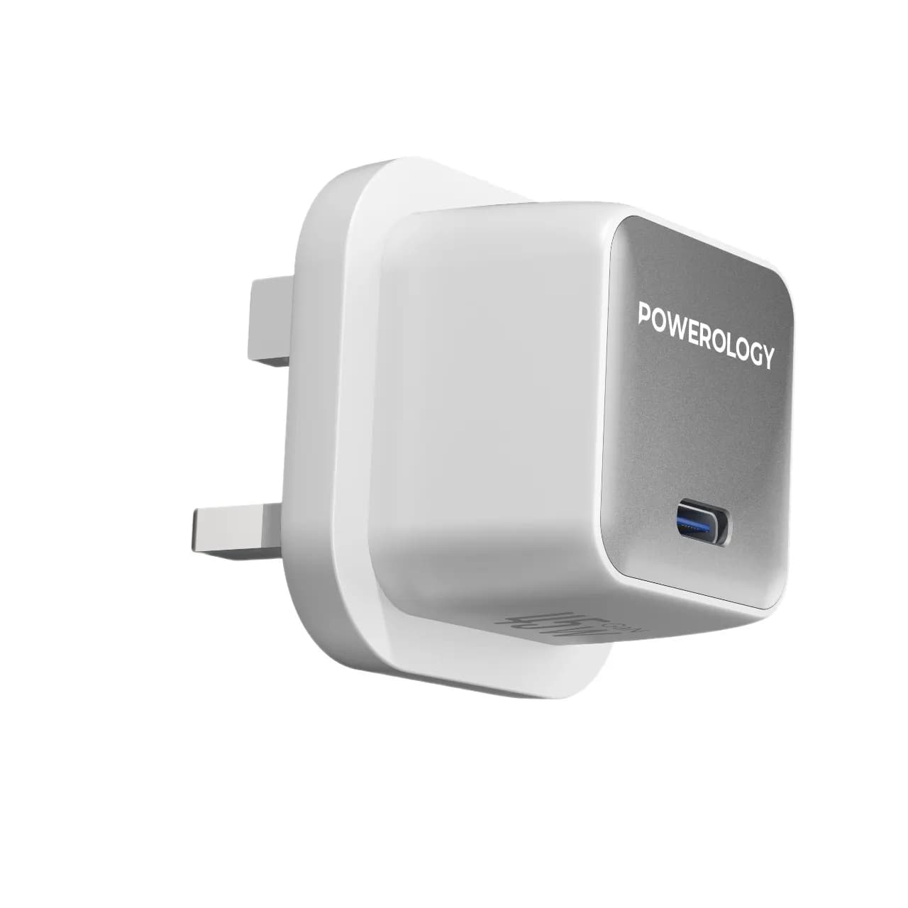 شارژر دیواری دیواری پاورولوژی مدل 45W Pocket-Sized GaN Adapter پاورولوژی