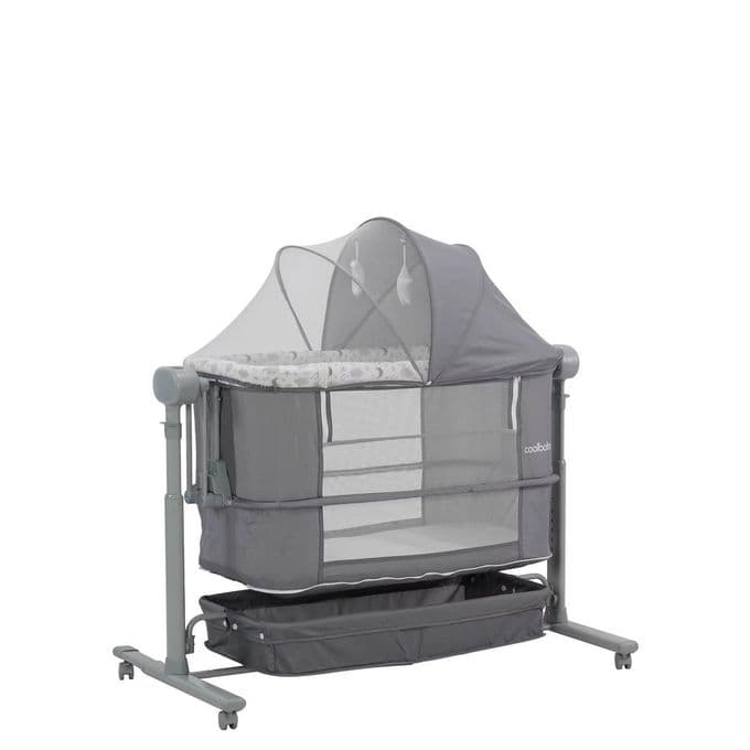 تخت کنار مادر/گهواره برقی بلوتوث برند کول بیبیcoolbaby مدل 780dy