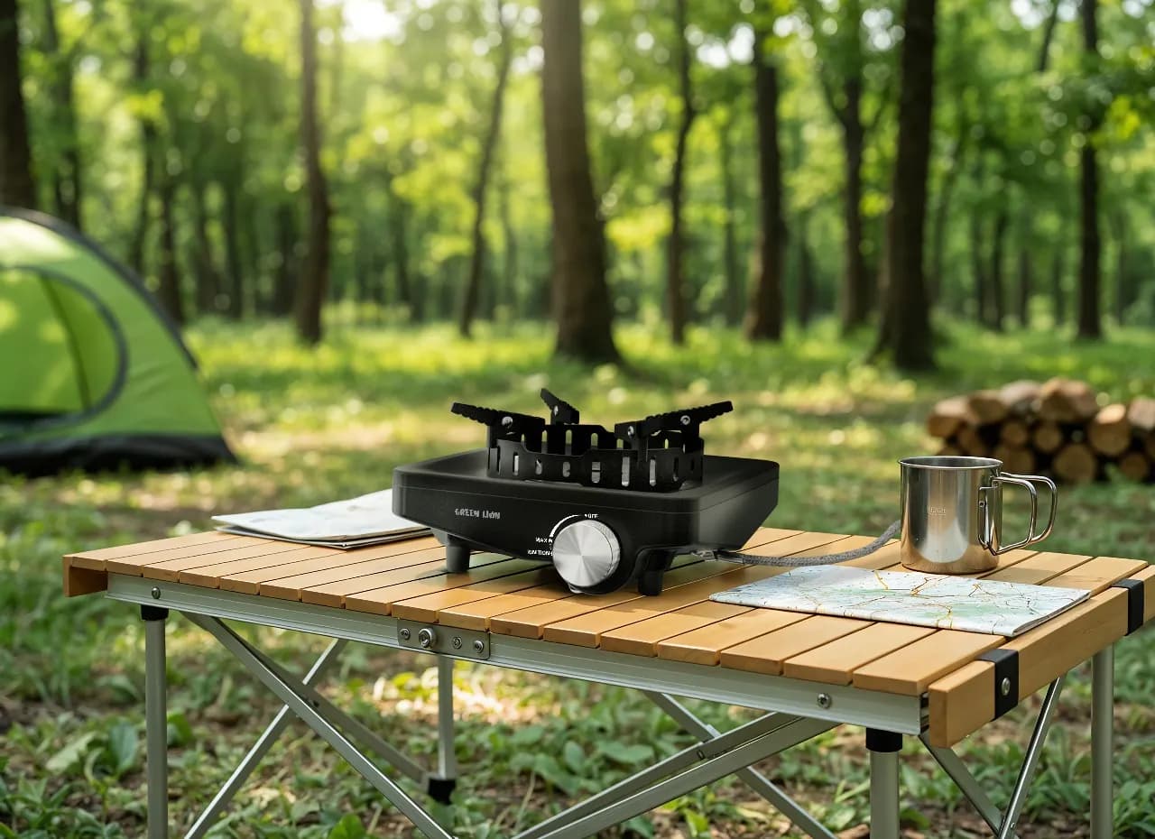 اجاق گاز سفری مادون قرمز 3050W مدل Campflame گرین لاین — تصویر ۲