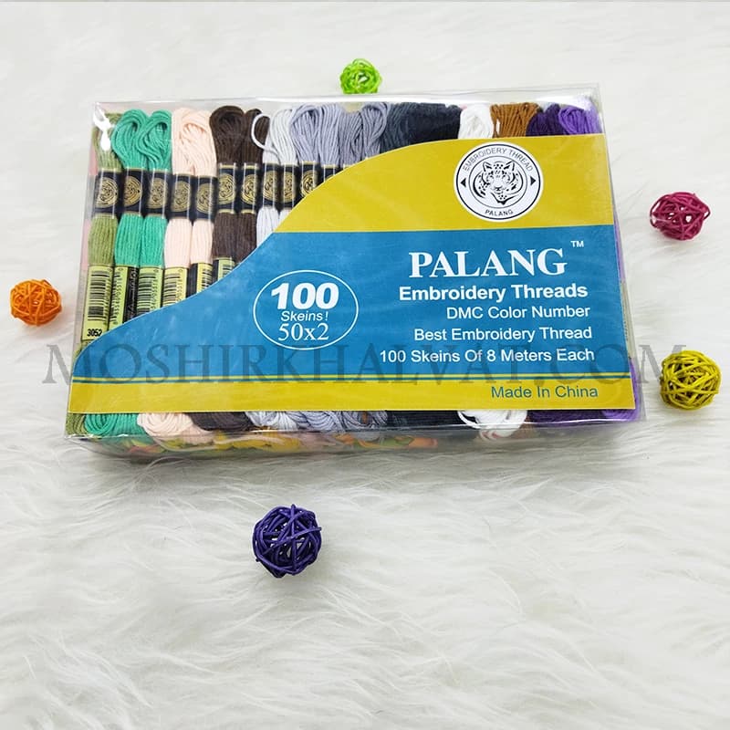 نخ گلدوزی پلنگ 100 عددی — تصویر ۳