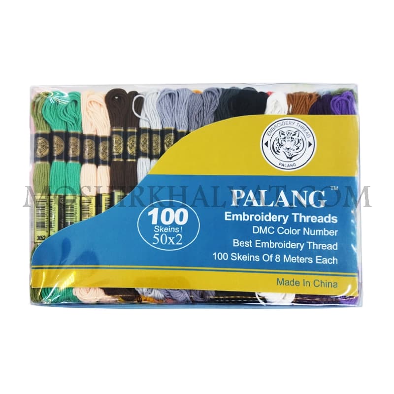 نخ گلدوزی پلنگ 100 عددی — تصویر ۲