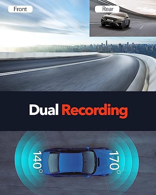 دوربین خودرو REDTIGER Dash Cam — تصویر ۳