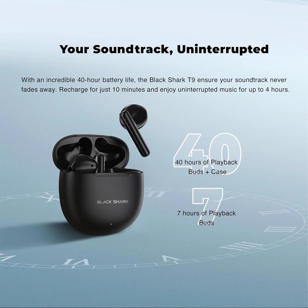 هدفون بی سیم شیائومی مدل Black Shark Wireless Earphone T9 — تصویر ۷