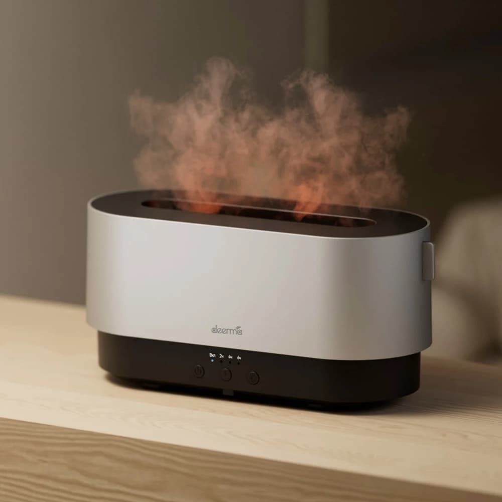 دستگاه بخور سرد و خوشبو کننده هوا شیائومی Deerma Flame Aroma Diffuser PX310W — تصویر ۶