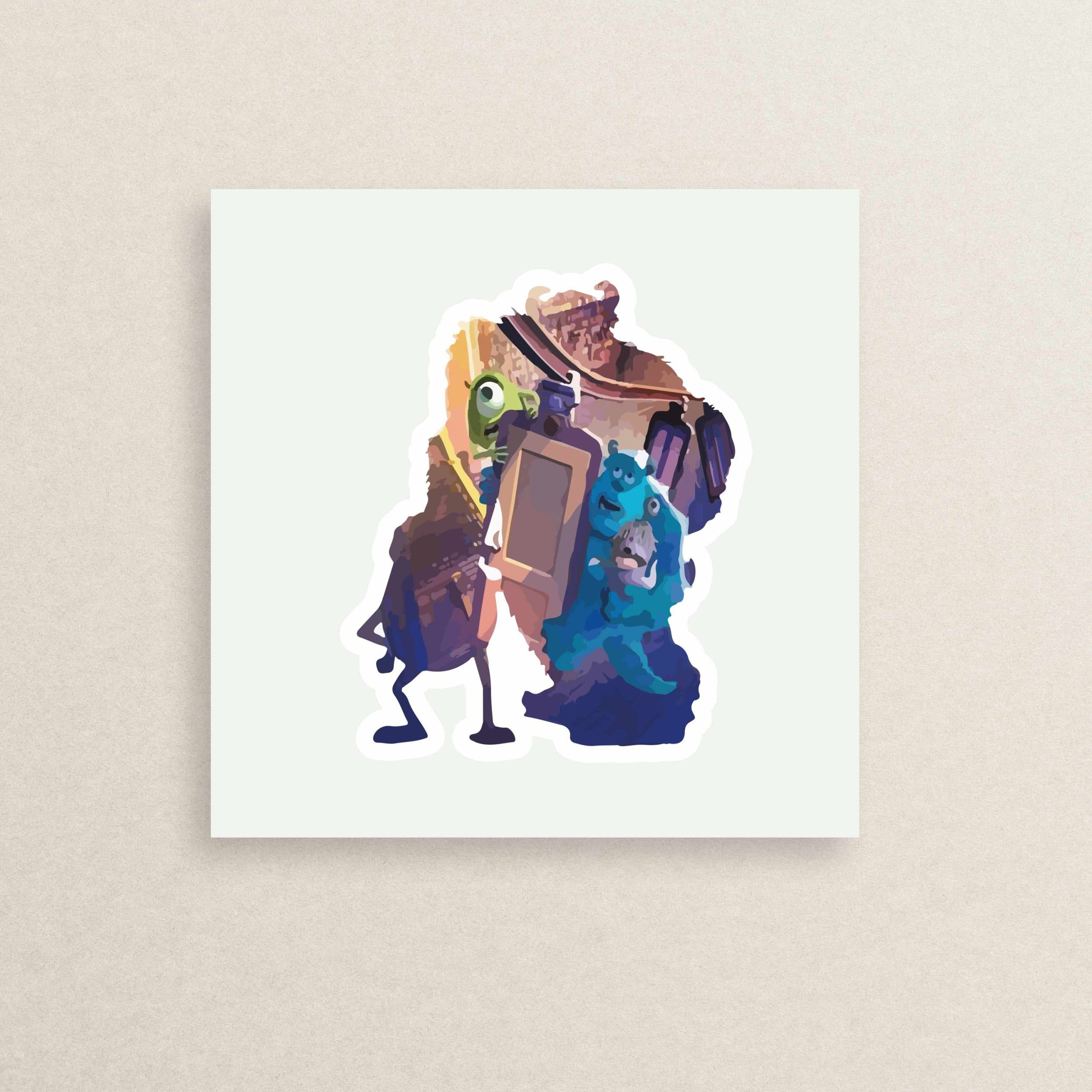 استیکر کارخانه هیولاها 19 | Monsters Inc sticker 19