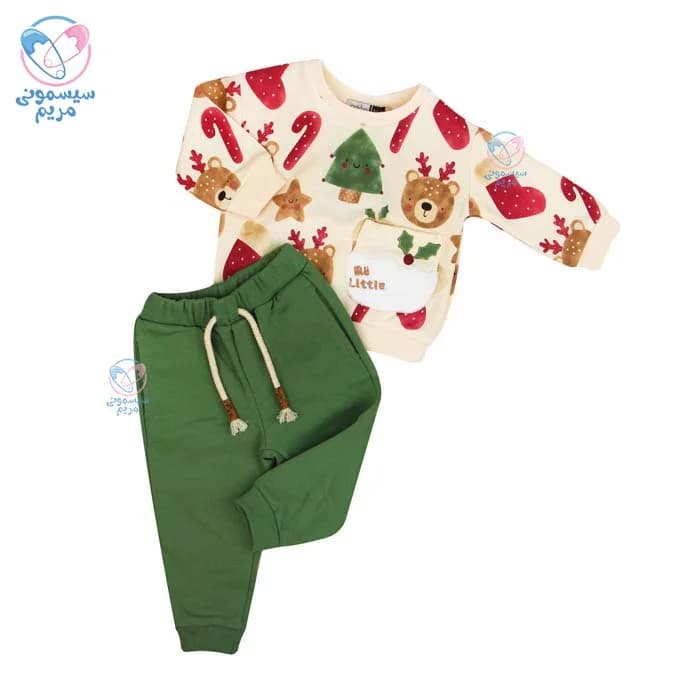بلوز و شلوار تو کرکی ایندیگو سانتا Indigo Santa 24215 — تصویر ۲