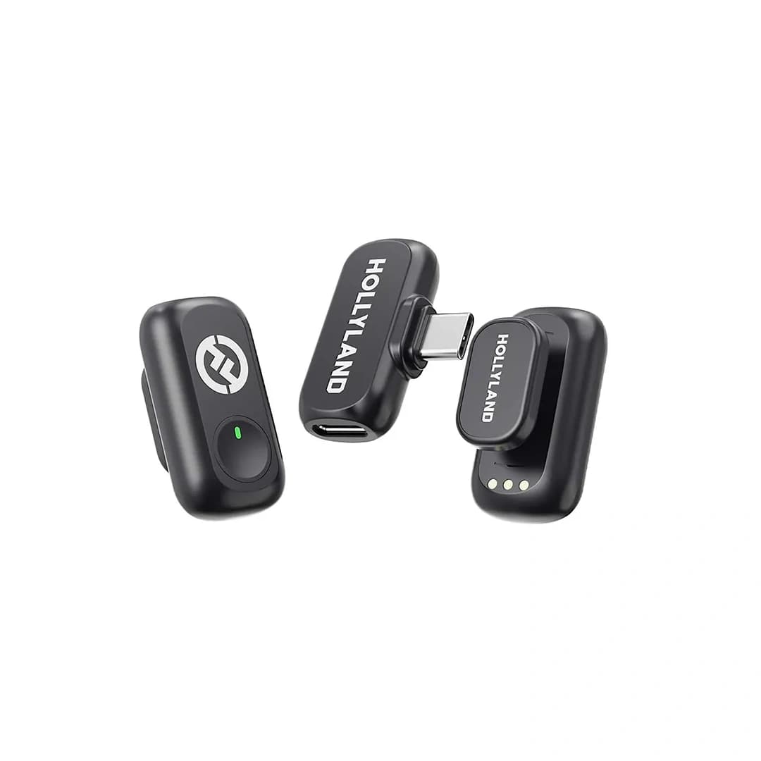 میکروفون یقهای بی سیم هالیلند Hollyland LARK A1 Mini Duo — تصویر ۳
