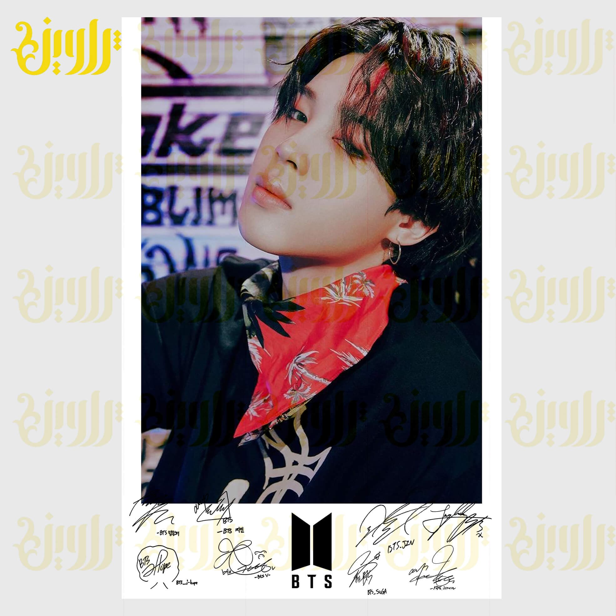 عکس پولاروید k-pop کد 13p1bts