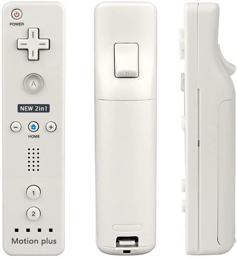 دسته ریموت کنترل نینتندو وی wii and wii u مدل motion plus — تصویر ۳