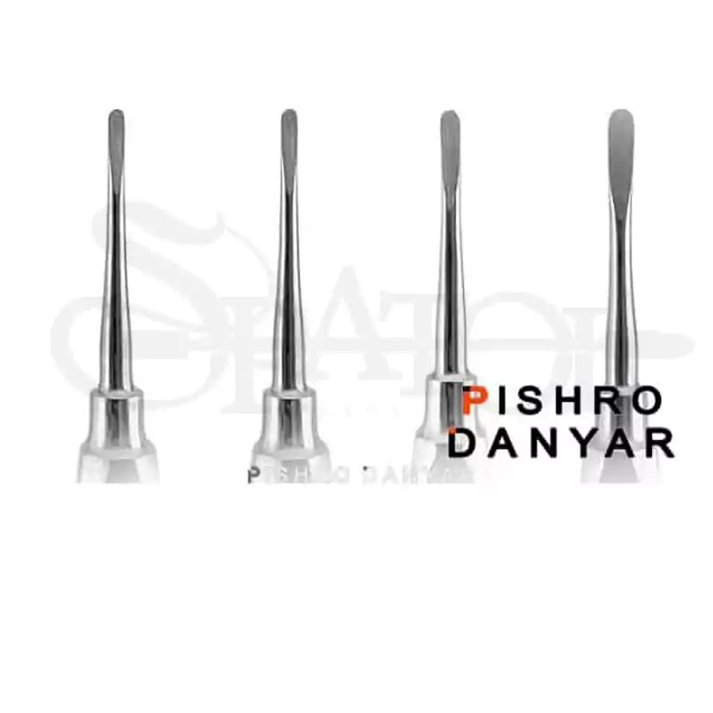 الواتور لوکساتور مستقیم (4 سایز) پیشرو دنت pishro dent — تصویر ۲