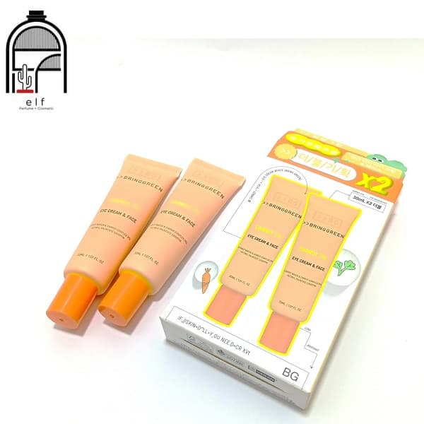 کرم ویتامینه هویج کاروت دور چشم و صورت برینگ گرین Bring Green — تصویر ۴