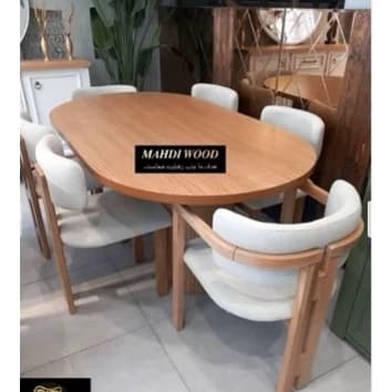 صندلی ناهار خوری مدل تی T MAHDIWOOD مبلمان اورلین مدل 959481