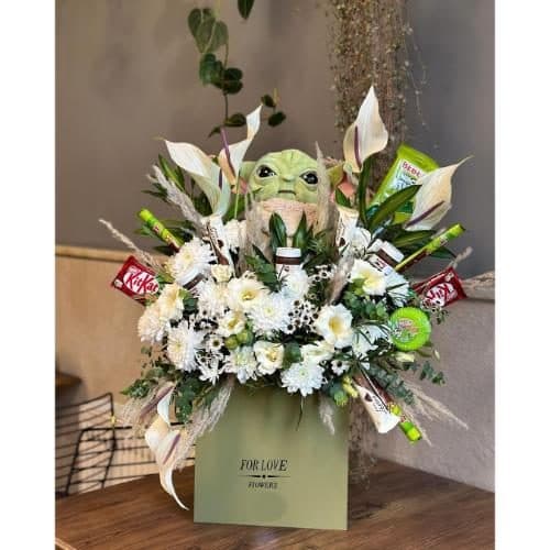 گل و هدیه برای قابله، ماما pe187