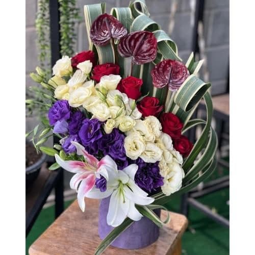 گل و هدیه برای بانکدار pe121 — تصویر ۲