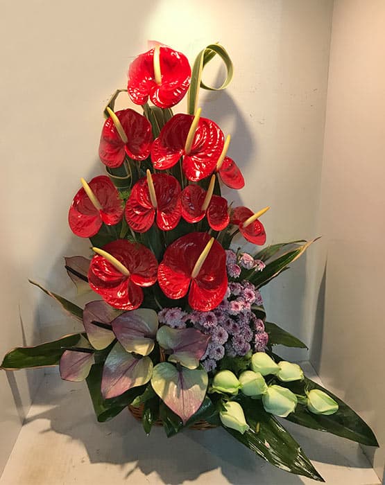 سبد گل کد 905