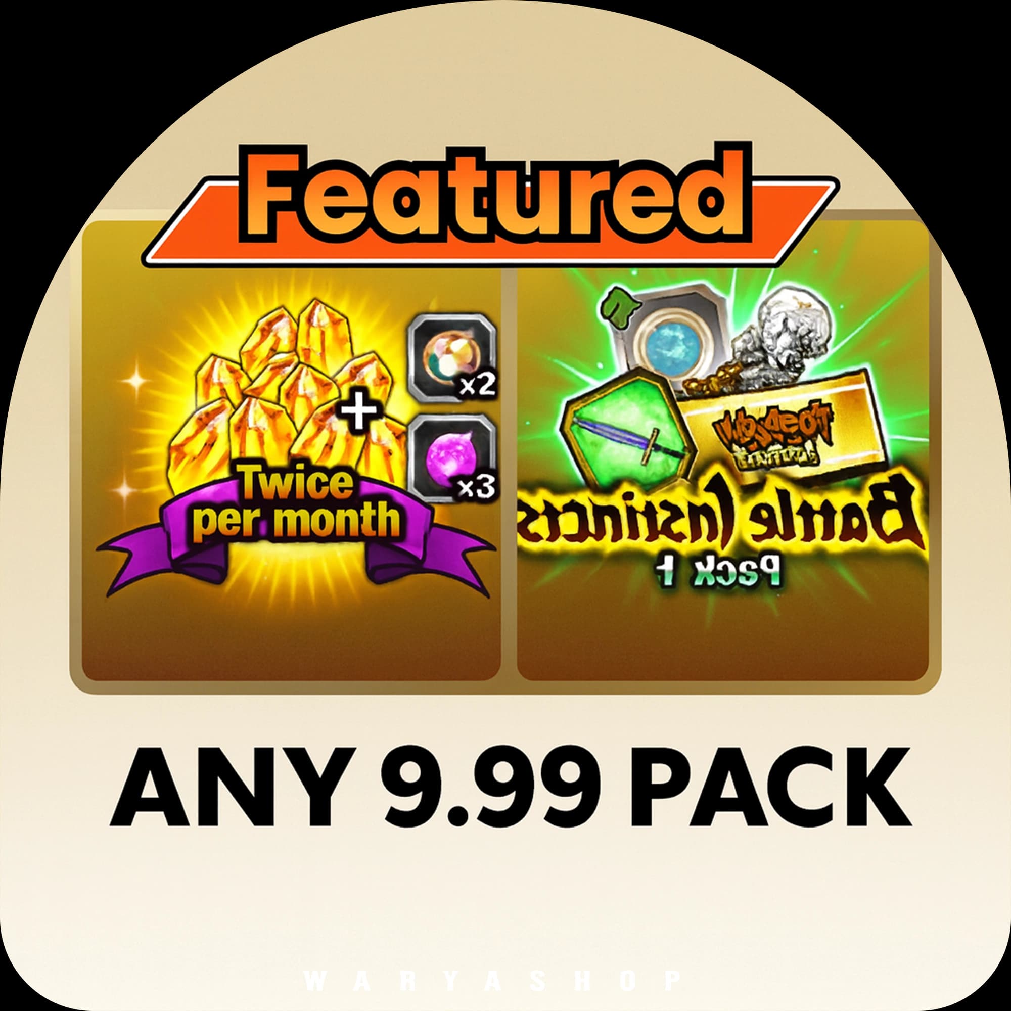 آیتم دلخواه 9.99 دلاری بازی (Dragon Ball Z Dokkan Battle ) به انتخاب شما — تصویر ۲