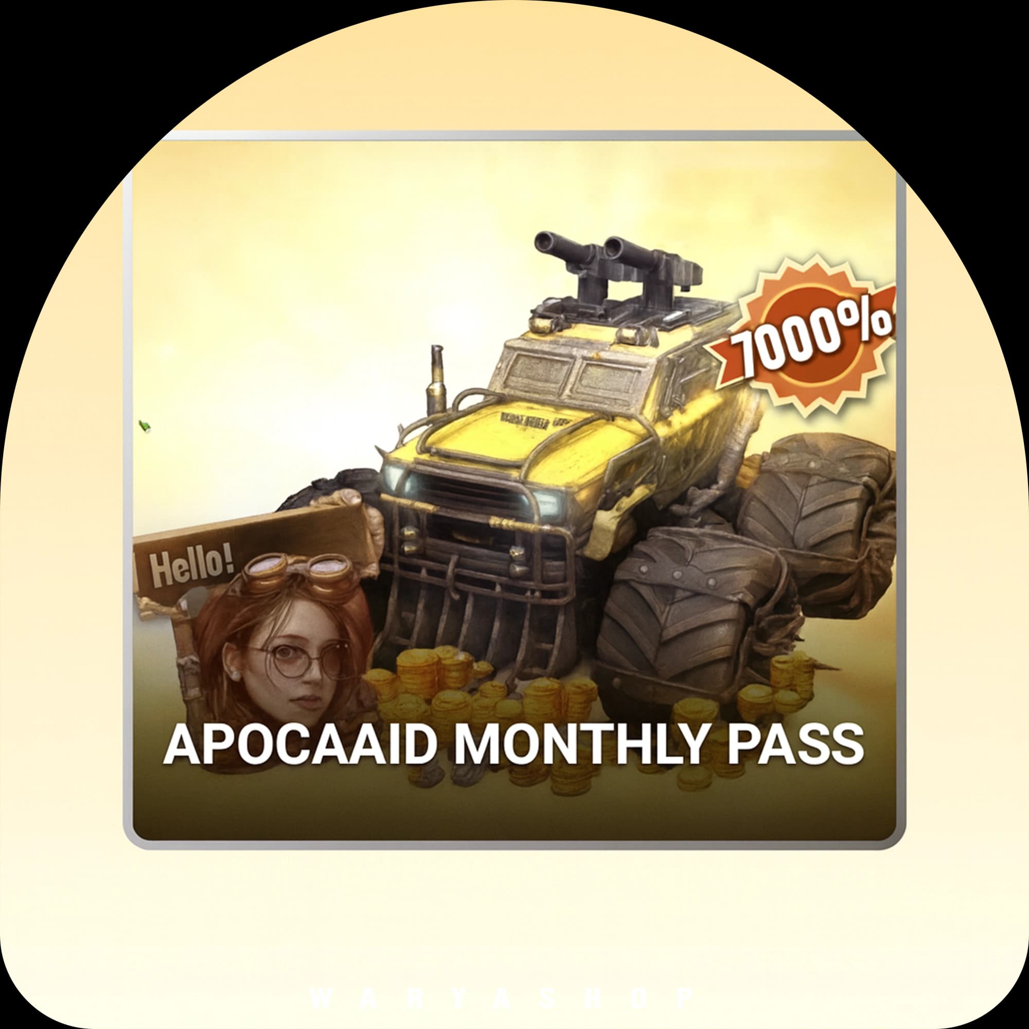 ApocaAid Monthly Pass بازی Last Z: Survival Shooter