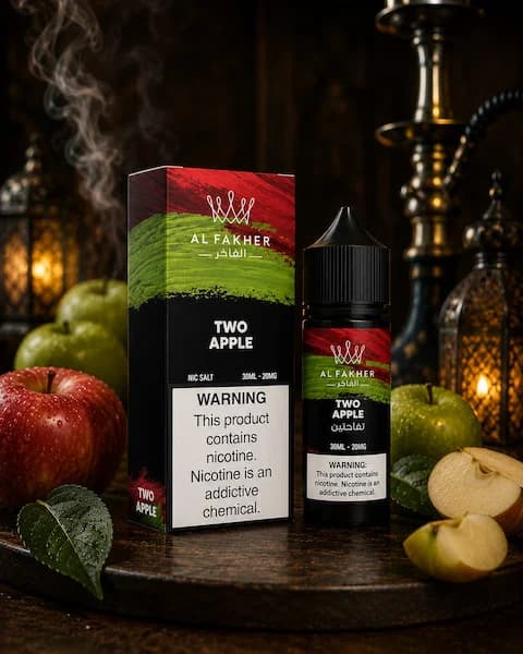 سالت الفاخر دوسیب 30 میل | AL FAKHER Double Apple Salt 30ml — تصویر ۲