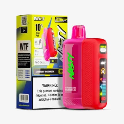 پاد یکبار مصرف نستی 50000 پاف هندوانه توت فرنگی | NASTY 50000 Watermelon Strawberry Disposable Vape