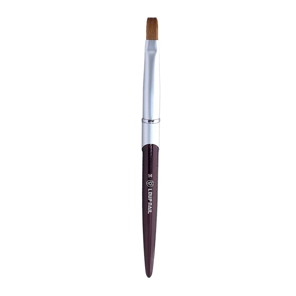 قلم کاشت پودر سرتخت لوپ نیل Loup Nail شماره 14 — تصویر ۲