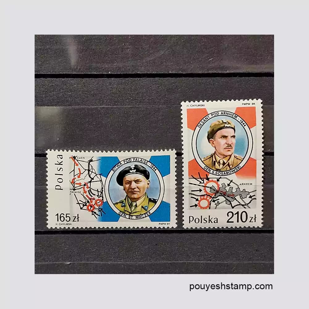تمبر لهستان_سری ارتش 1989 — تصویر ۲